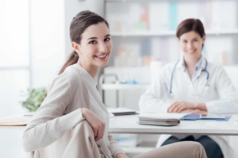 Woman With Female Doctor