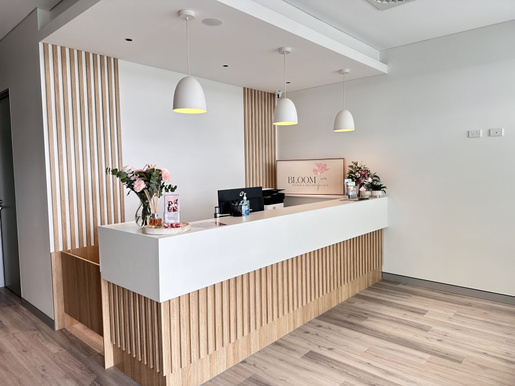 Bloom womens wellness desk